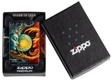 Zippo Sun and Moon 540 Tumbled Brass   Windproof Lighter
