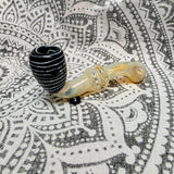 Black/White & Fumed Sherlock Pipe )