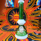 9.5" Beaker Rig Green Dome and Nail