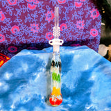 7" Rasta Fumed Nectar Collector