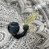 Stand-Up Fumed Mini Sherlock Pipe
