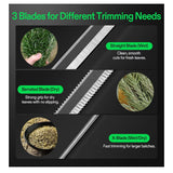 VIVOSUN 13 inch Bud Leaf Bowl Trimmer- Clear Visibility Dome, Sharp Stainless Steel Blades for Spin Cut & Solid Metal Gear Box, Hand Pruner Included (Upgraded Version)