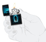 Zippo Ultra Squatch Design Black Matte Windproof Lighter