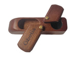 Obetis Wooden smoking pipe | Built in Storage | Swivel Cover