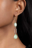 Stone Apothecary - Green-Paparazzi Earring