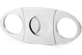 Classic Double Blade Stainless Steel Cigar Cutter Guillotine Scissors