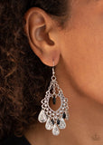 Musical Gardens - Black-Paparazzi Earrings