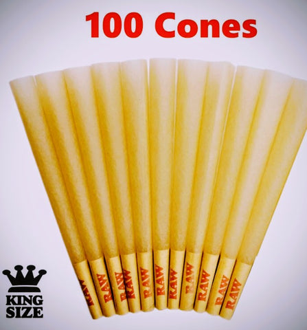RAW Cones Classic King Size | 100 Pack