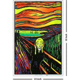 The Scream Blacklight Poster-23"x35"