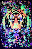 Tiger Splatter Non Flocked Blacklight Poster-24"x36"