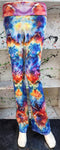 Cosmic Creations Tie Dyed Yoga Pants-Large