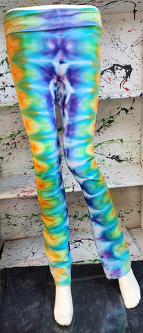 Cosmic Creations Tie Dyed Yoga Pants-Small