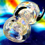 4" Claw Handpipe by Baked Glass
