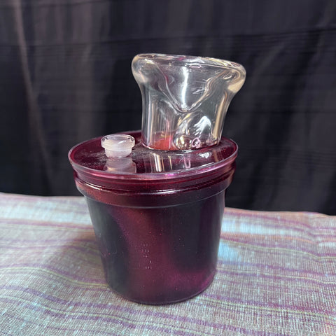 JUUCY J Glass-4" Mini- Juicy J X Colorado Cruisier Collaboration- Waterpipe (doesn’t come with slide)