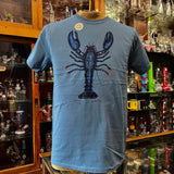 Medium Blue Lobster Indigo T-Shirt