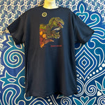 Youth Small Dino-Might Navy T-Shirt