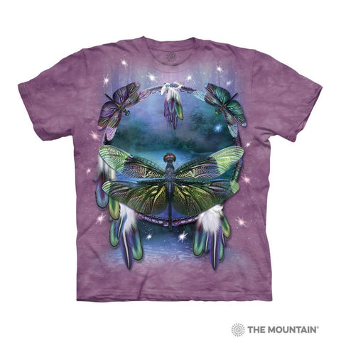 Dragonfly dreamcatcher the mountain t-shirt
