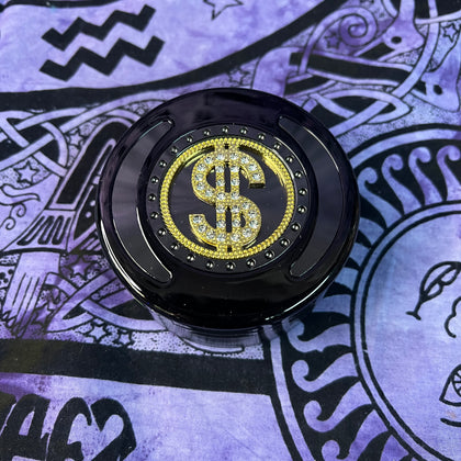 100MM Grinder Gunmetal w/Bedazzled Design