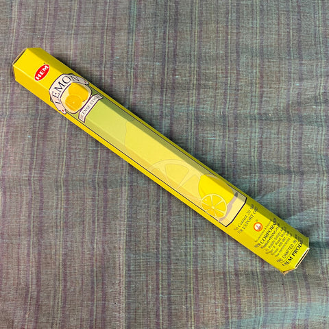 Hem Lemon Incense 20-Stick Box