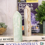 4.5" Caribbean Blue Calcite Crystal Tower