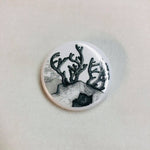 1.25” Coral Button Pin