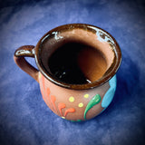 Handmade Brown Talavera Mug From Mexico