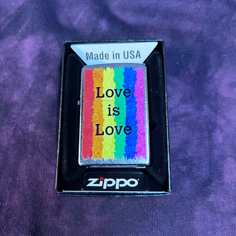 Love is Love Design Zippo Lighter