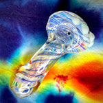 3.5" Fumed Canework Handpipe by Baked Glass