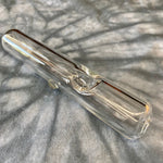 7" Clear Steamroller by Baked Glass