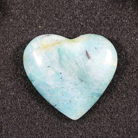 1-1.25" Amazonite Heart Crystal
