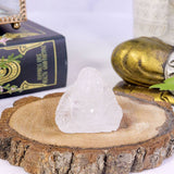 1.25" Clear Quartz Buddha Mini Crystal