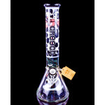 Cheech Glass - 13" Got Milk? Cow Print Beaker Waterpipe - w/ 14M Bowl