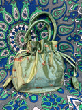 6X20X21CM Silk Handbag