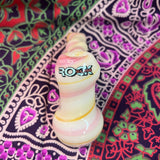 6" Rock Glass Pastel Hammer Bubbler