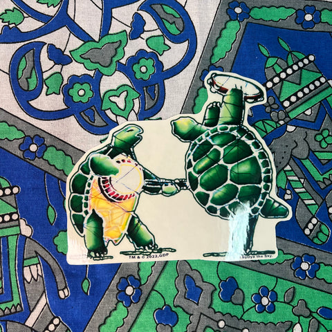 5X4.5 Grateful Dead Jammin' Turtles Window Sticker