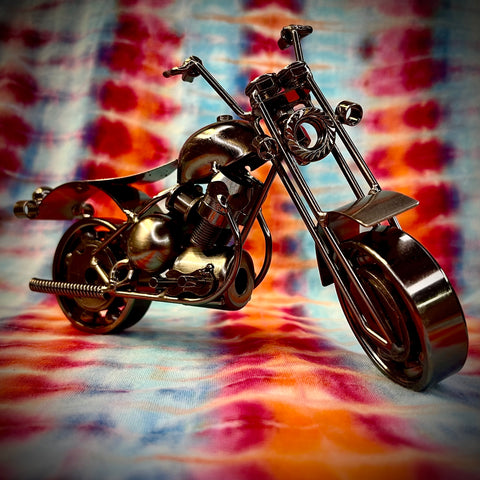 7" Hardware Sculpture Motorcycle