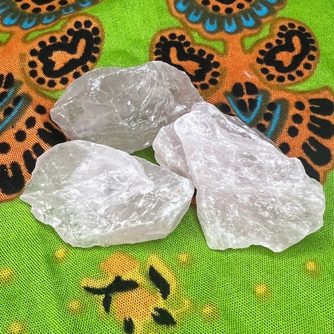 1-3" Untumbled Rose quartz Crystal