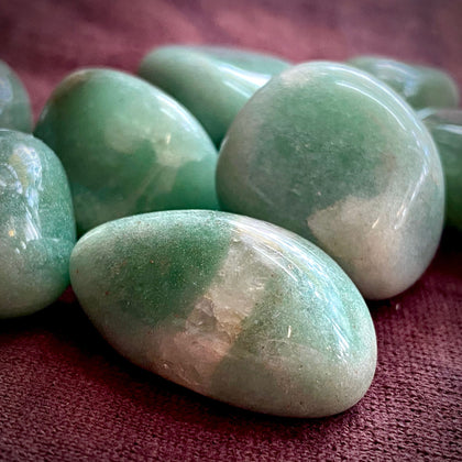 Tumbled Green Quartz