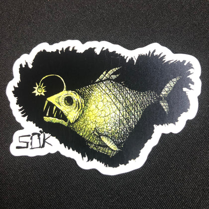 3x2" Diecut Anglerfish Magnet
