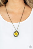 Prairie Passion Yellow Necklace