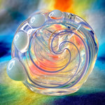 3.5" Fumed Canework Handpipe by Baked Glass