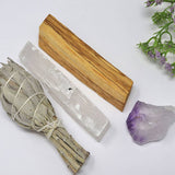 Smudge Set - Amethyst Smudge Bundle -Palo Santo-Selenite