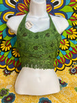 Indian Embroidered Halter Top-Free Size-Assorted Colors