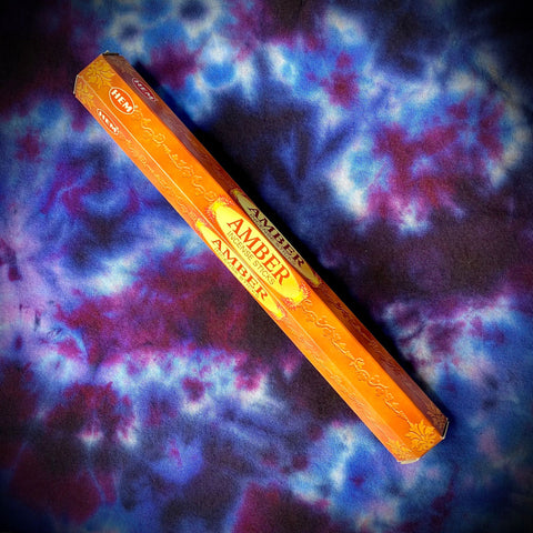 Hem Amber Incense 20-Stick Box