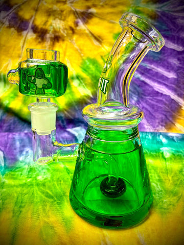 6.5" Shred It Glycerin Chilled Glass Waterpipe