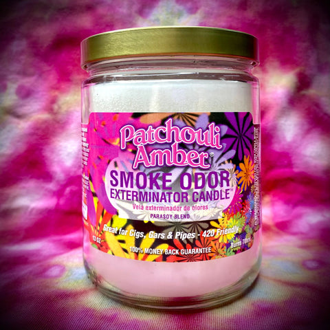 Smoke Odor Eliminator Candle 13oz - Patchouli Amber