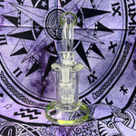 8" Essential Single Perc Bent Neck Waterpipe - Designed and engineered in U.S.A.