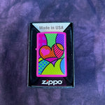Zippo lighter Pop art heart