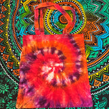 14X13 Jay's Tie-Dye Mini Tote Bag w/ Inner Pouch