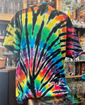 Rainbow Tie-Dye w/Black Splash T-Shirt